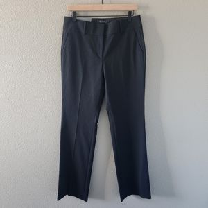 Ann Taylor Trouser Pant Classic Fit Black 6 Capsule Wardrobe Workwear Career